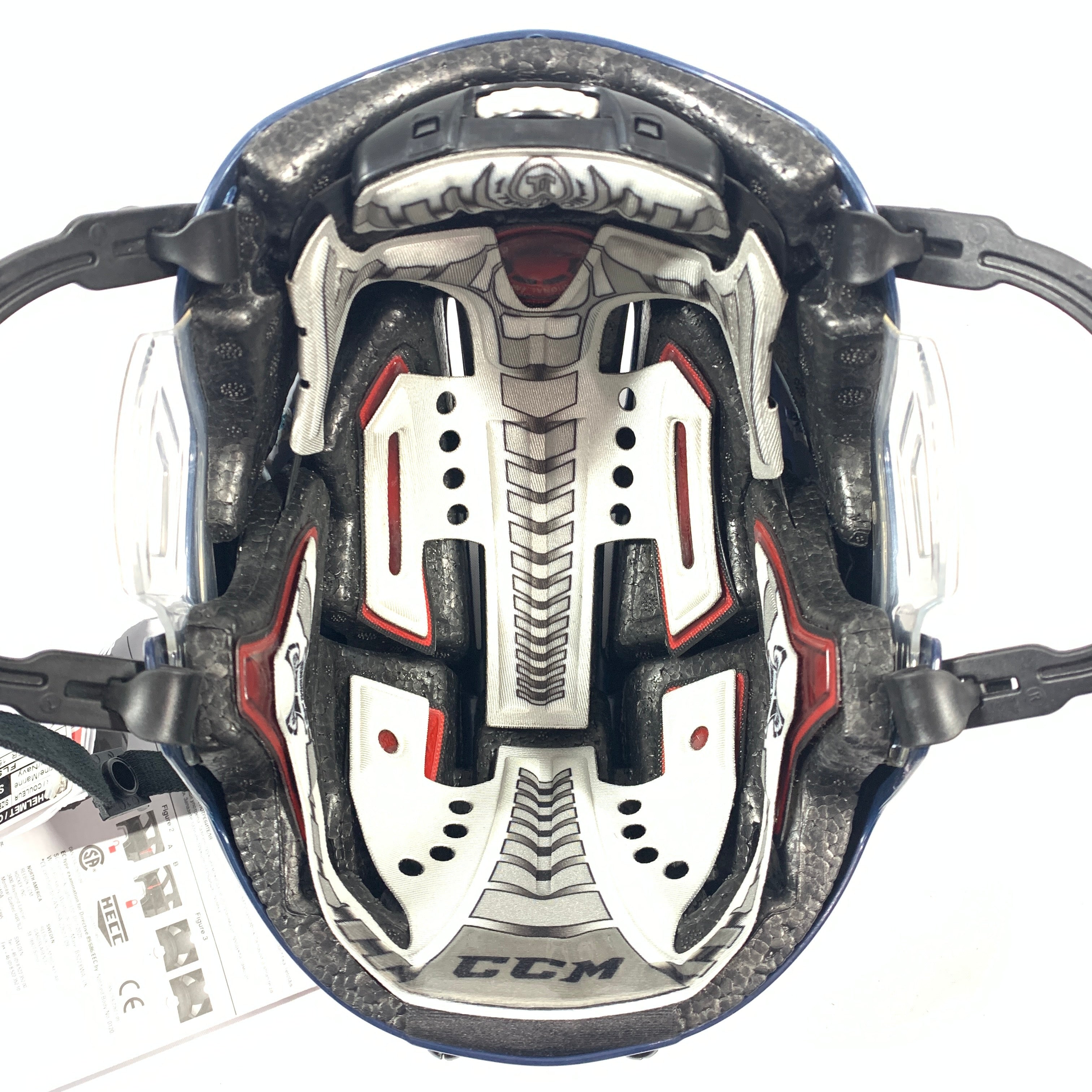 CCM FitLite - Hockey Helmet (Navy)